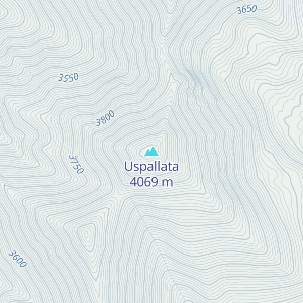 Map of Uspallata