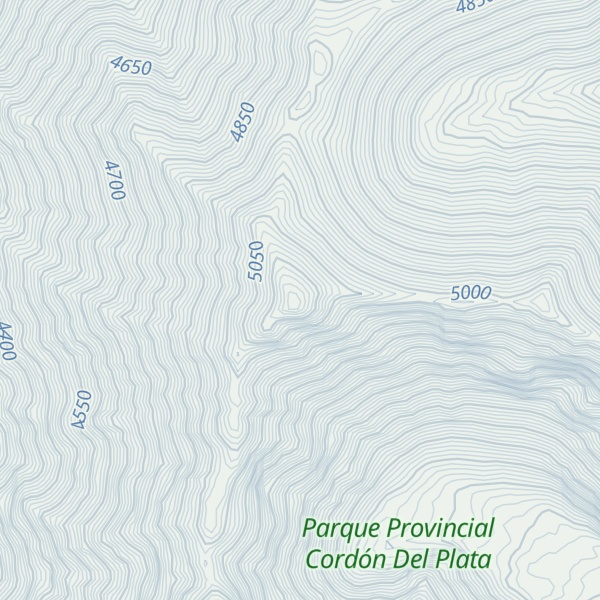 Map of Cerro Agustín Álvarez
