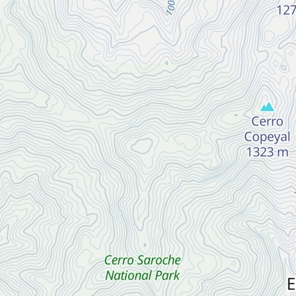 Map of Cerro Yotuy