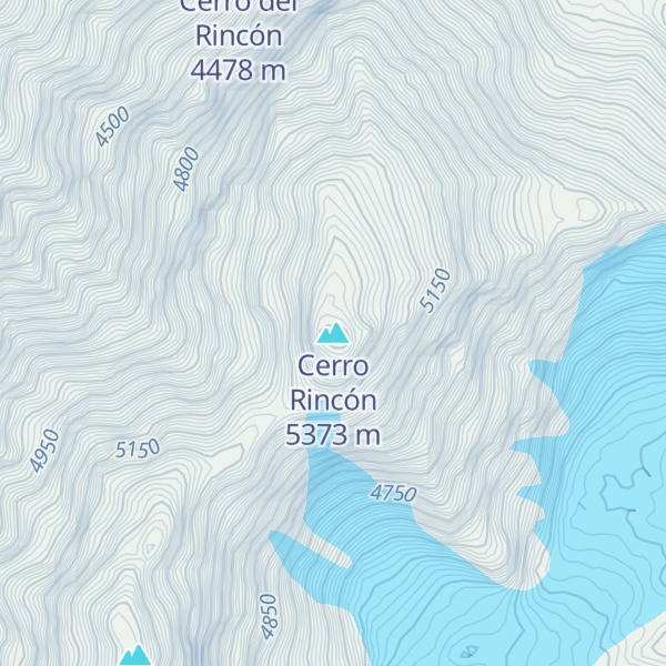 Map of Cerro Rincón