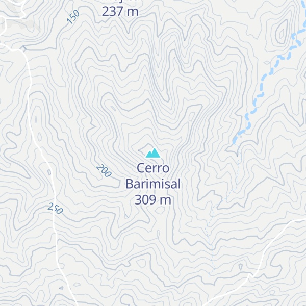 Map of Cerro Barimisal
