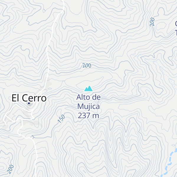 Map of Alto de Mujica