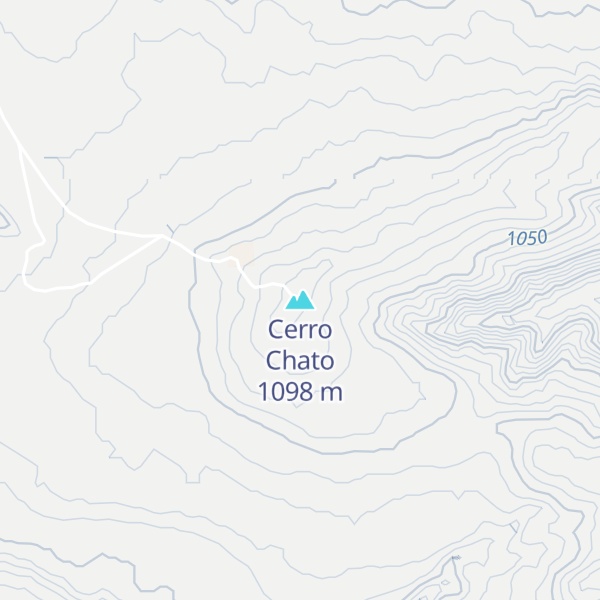 Map of Cerro Chato