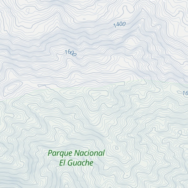 Map of Cerro El Frío
