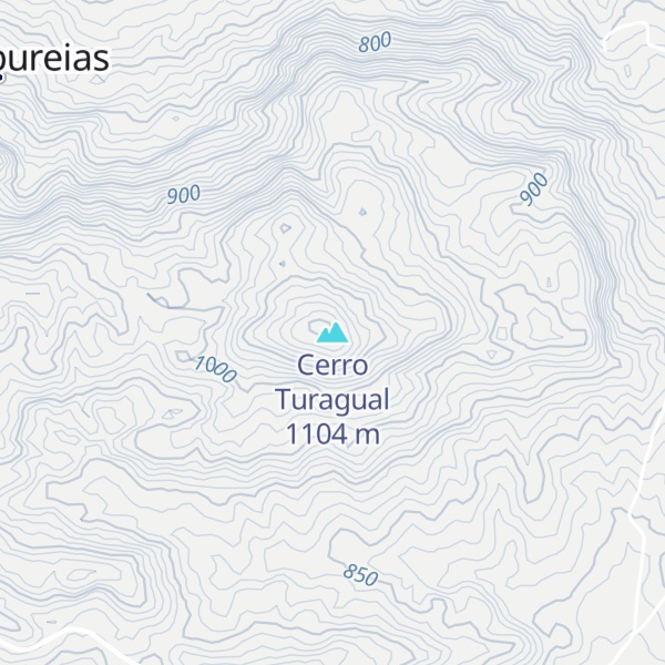 Map of Cerro Turagual