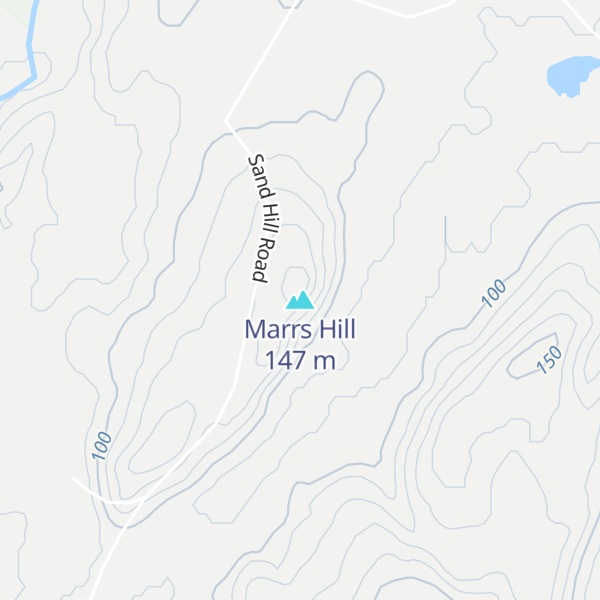 Map of Marrs Hill