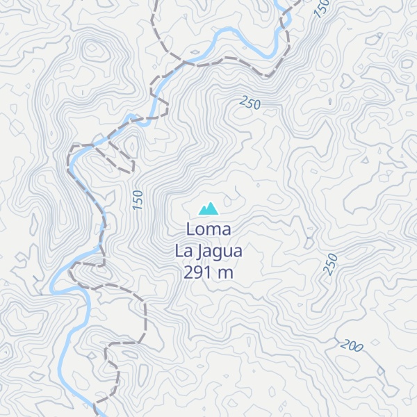 Map of Loma La Jagua