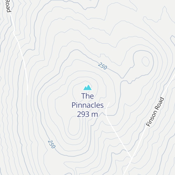 Map of The Pinnacles