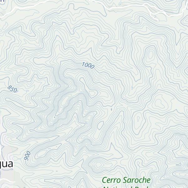 Map of Cerro Durigua