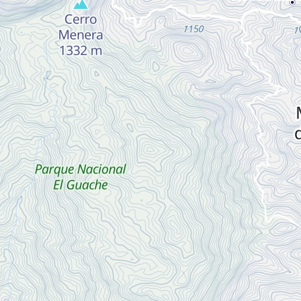 Map of Cerro Alto