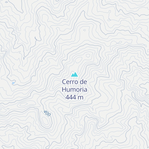 Map of Cerro de Humoria