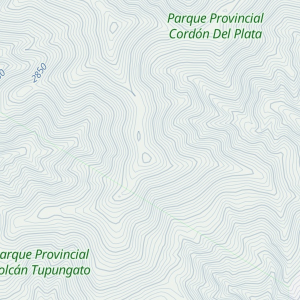 Map of Cerro Chupasangral