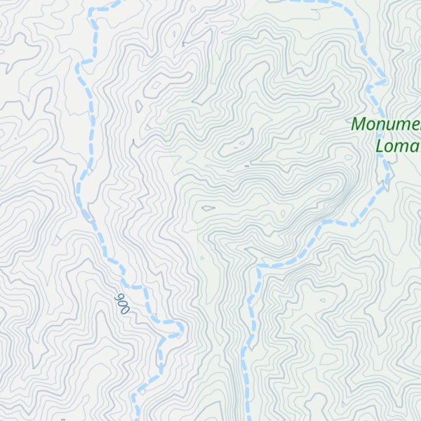 Map of Cerro La Antía