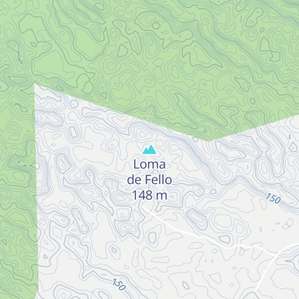 Map of Loma de Fello