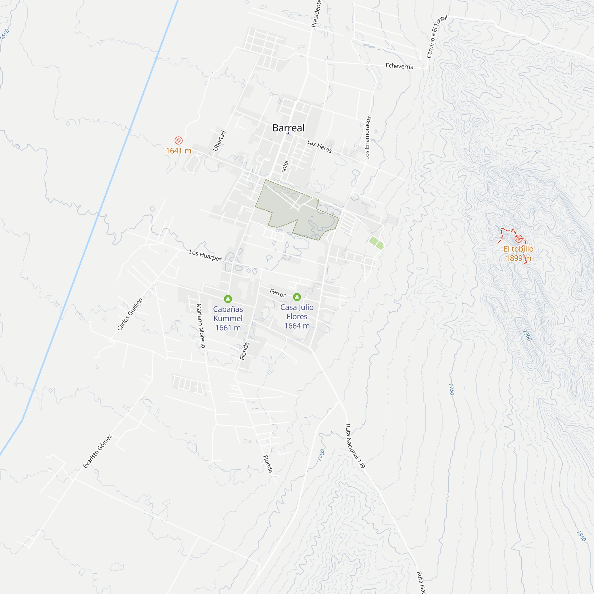 Casa Julio Flores map
