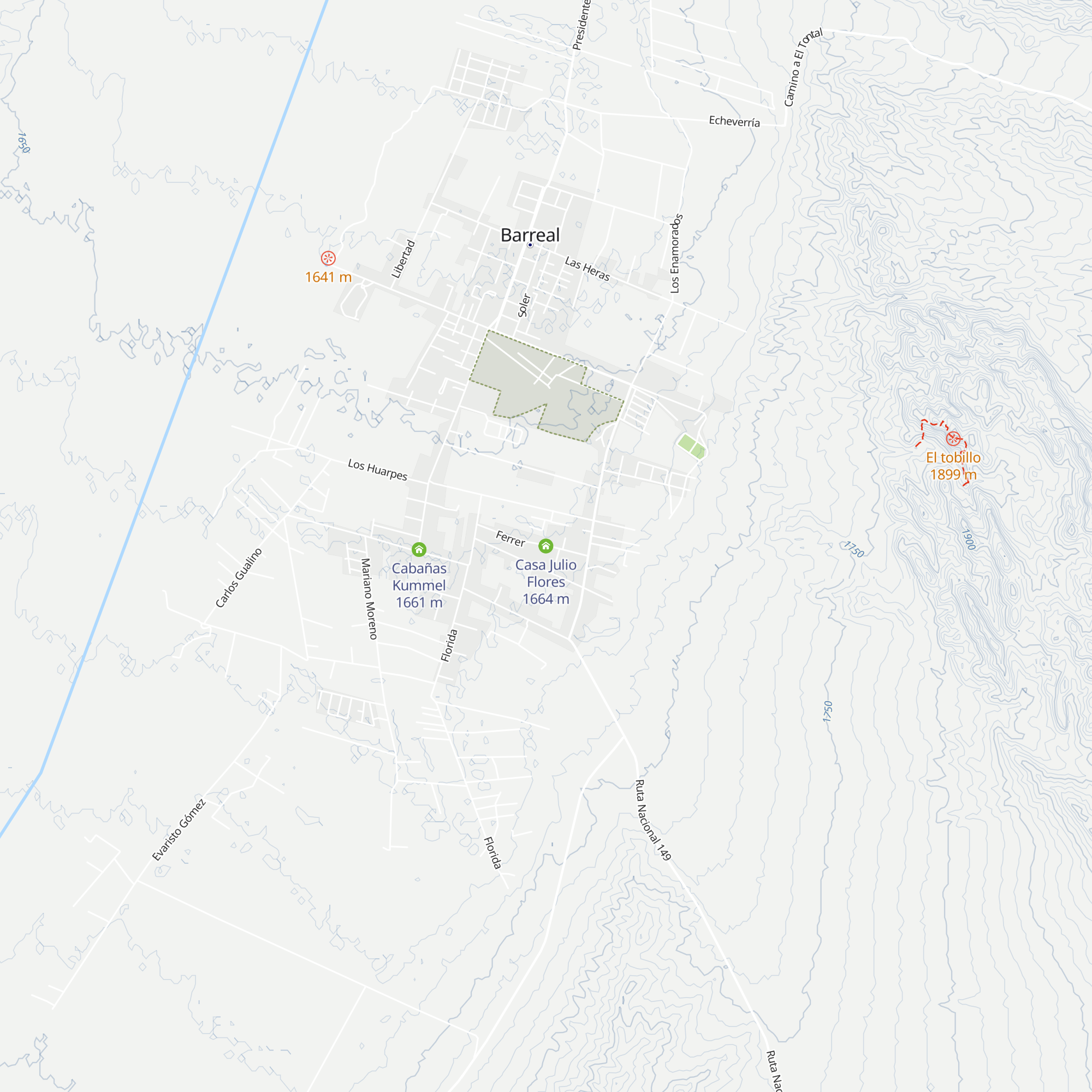 Casa Julio Flores map