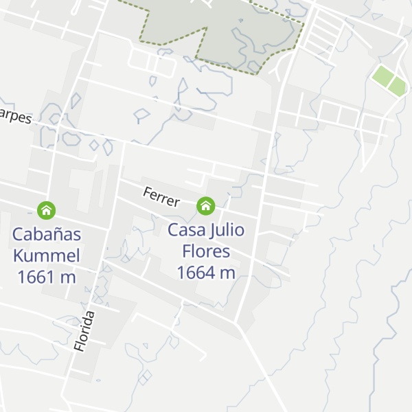 Map of Casa Julio Flores