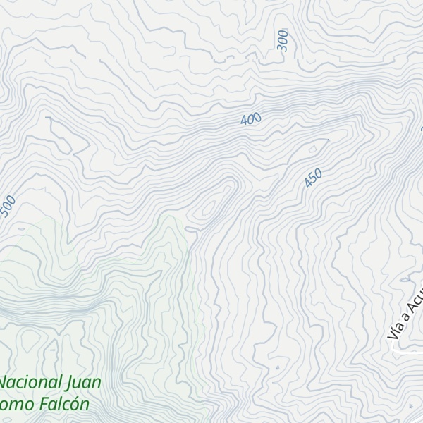 Map of Cerro El Limón