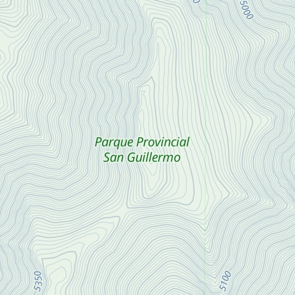 Map of Cerro Imán