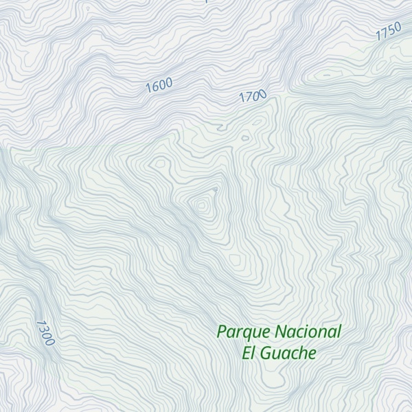 Map of Cerro El Pingano