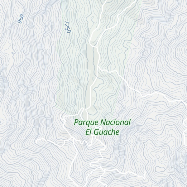 Map of Cerro Los Gallineros