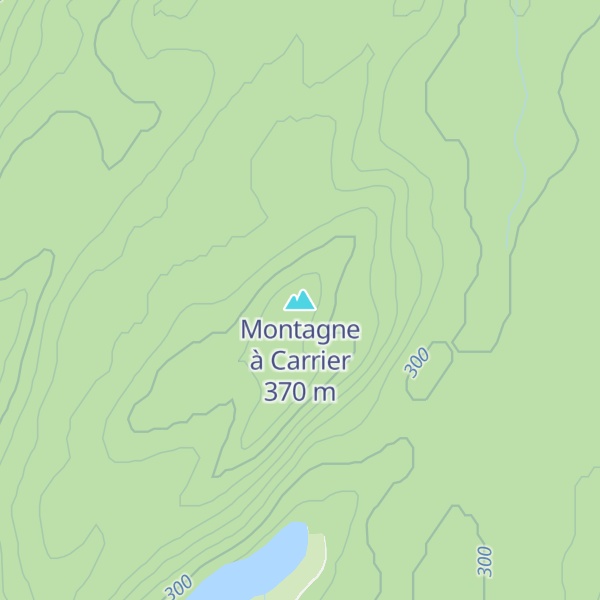 Map of Montagne à Carrier