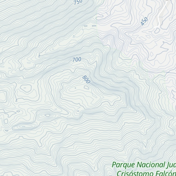 Map of Cerro El Naranjal