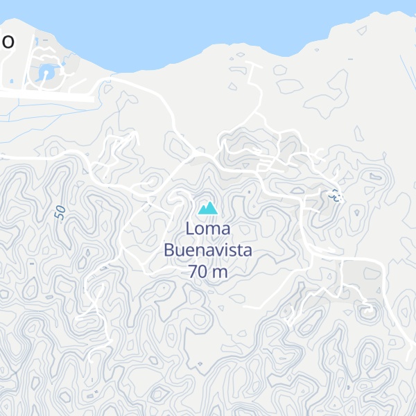Map of Loma Buenavista