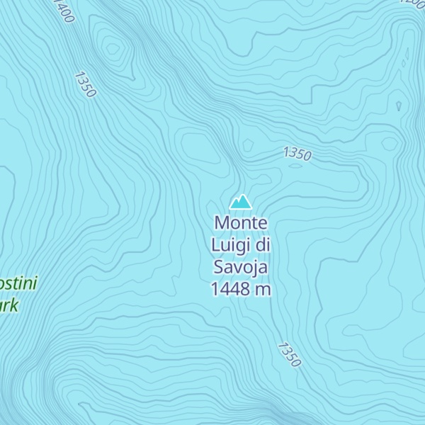 Map of Cerro Luis de Saboya