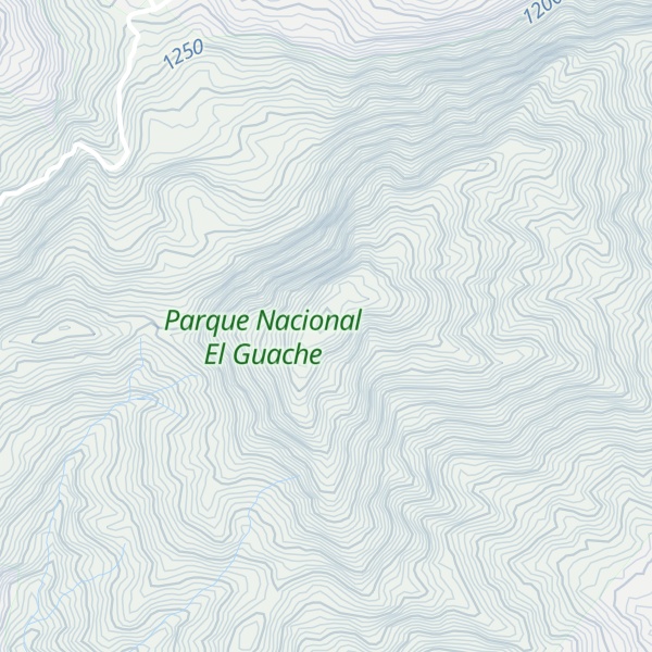 Map of Cerro Carricillal