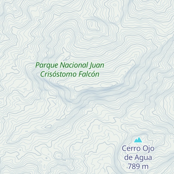 Map of Cerro Capataz