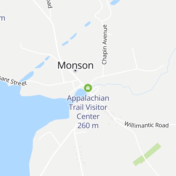 Map of Appalachian Trail Visitor Center