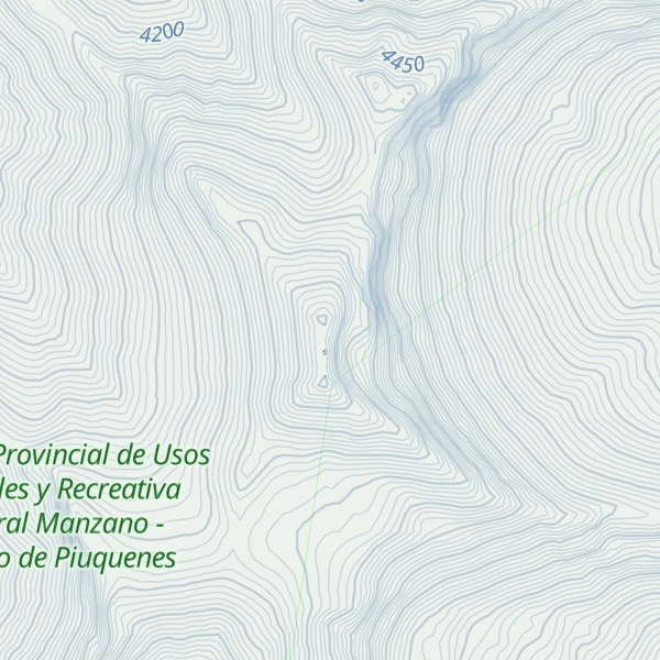 Map of Cerro de La Paloma