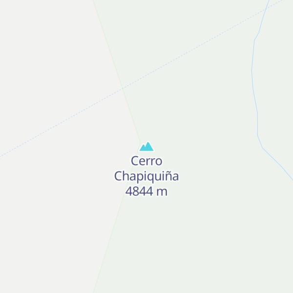 Map of Cerro Chapiquiña