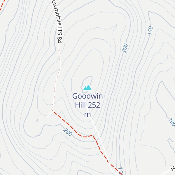 Map of Goodwin Hill