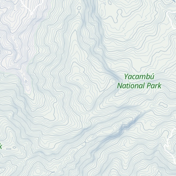 Map of Cerro Peña Blanca