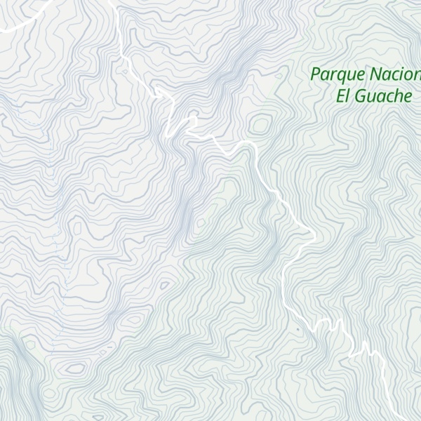 Map of Cerro El Chorrerón