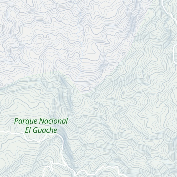Map of Cerro Nuezalito