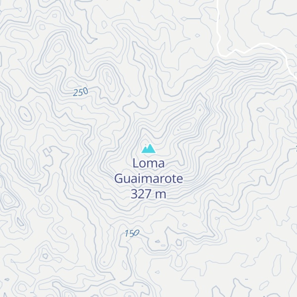 Map of Loma Guaimarote