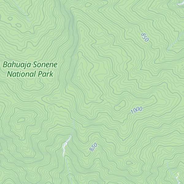 Map of Cerro Huacamayo