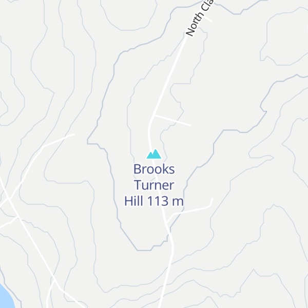 Map of Brooks Turner Hill