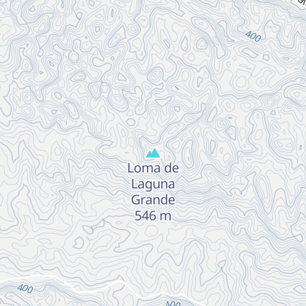 Map of Loma de Laguna Grande