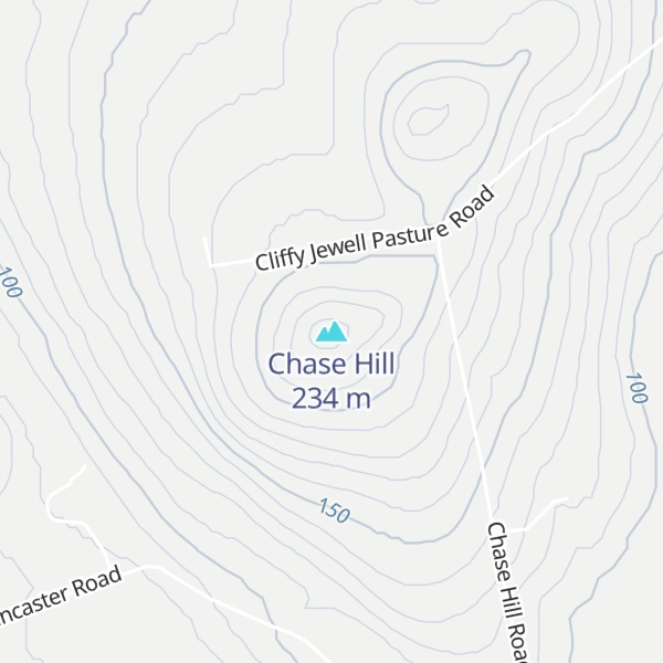 Map of Chase Hill