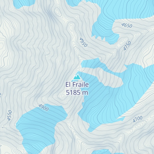 Map of El Fraile