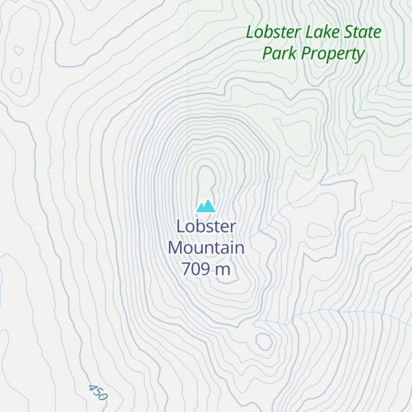 Map of Lobster Mountain