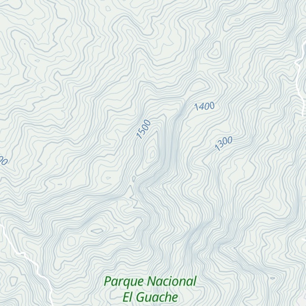 Map of Cerro El Aguacatal