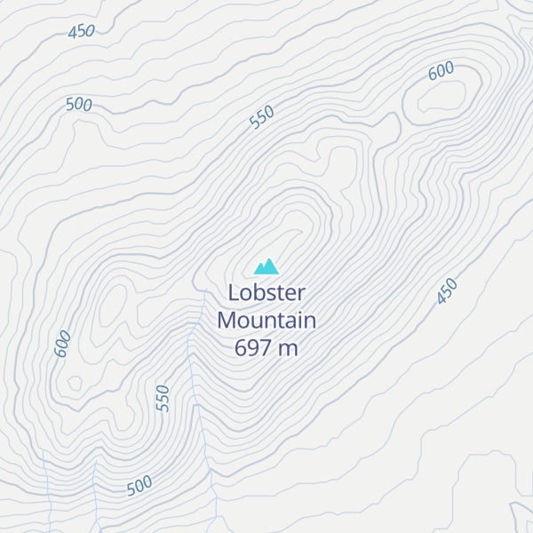 Map of Lobster Mountain