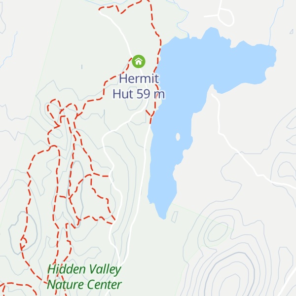 Map of Pond Cabin