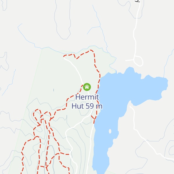 Map of Hermit Hut
