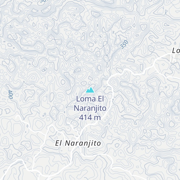 Map of Loma El Naranjito